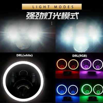 modified LED car light, Ön faralar