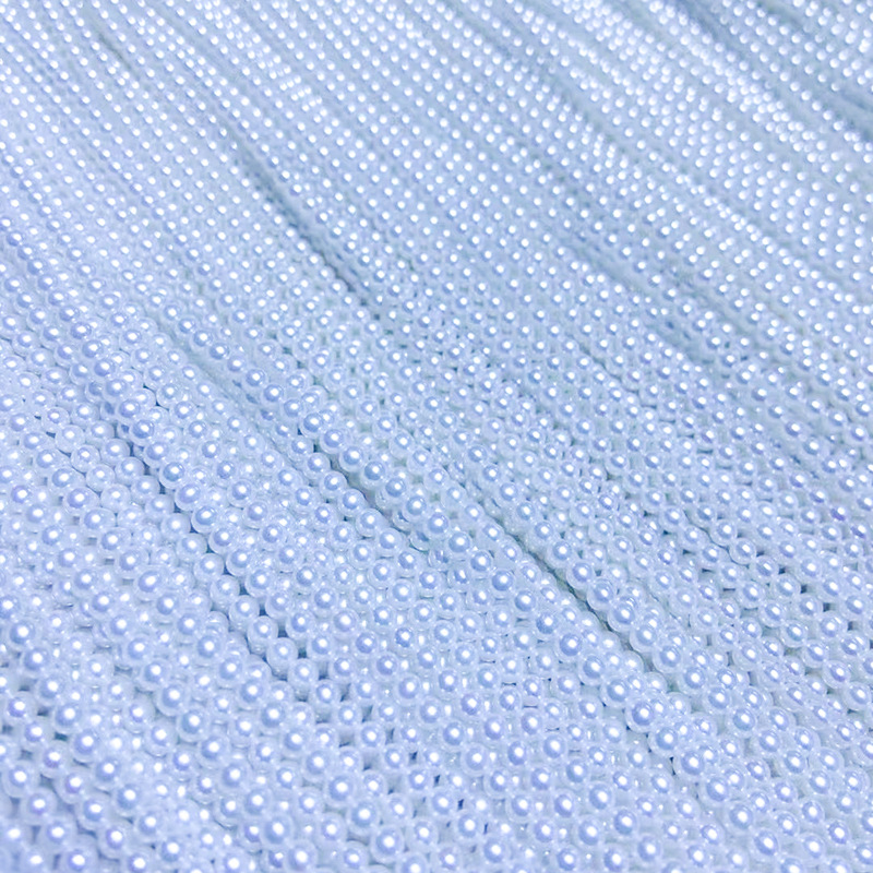 3-4mm天然淡水珍珠颈链女choker设计感美国