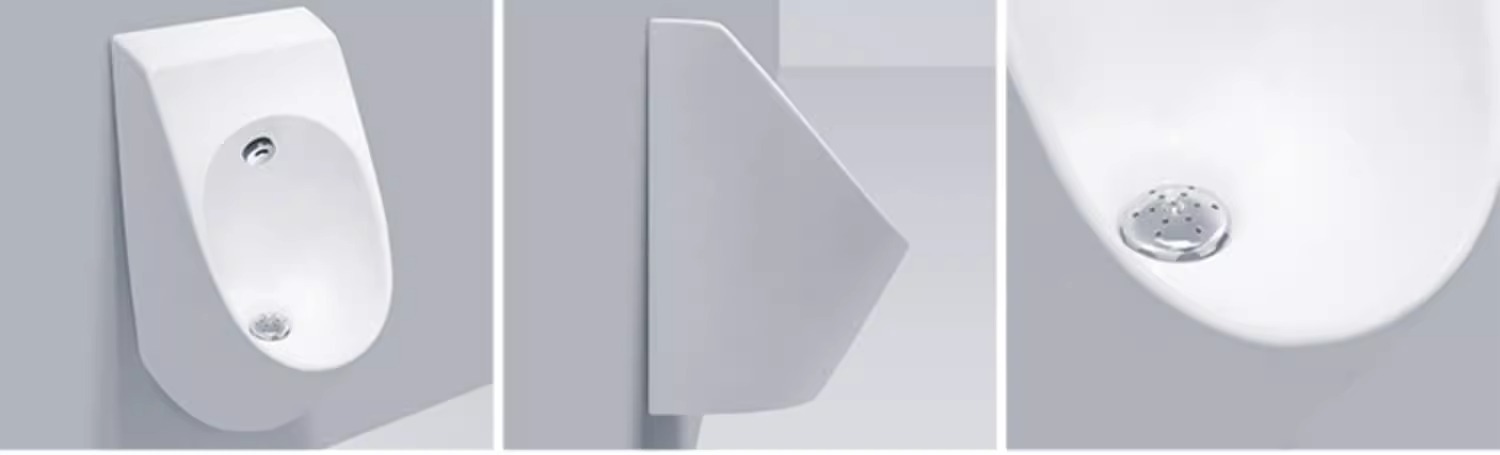Integrated automatic sensor urinal for men, wall-mounted ceramic urinal, wall-mounted urinal, floor-standing urinal pool undefined