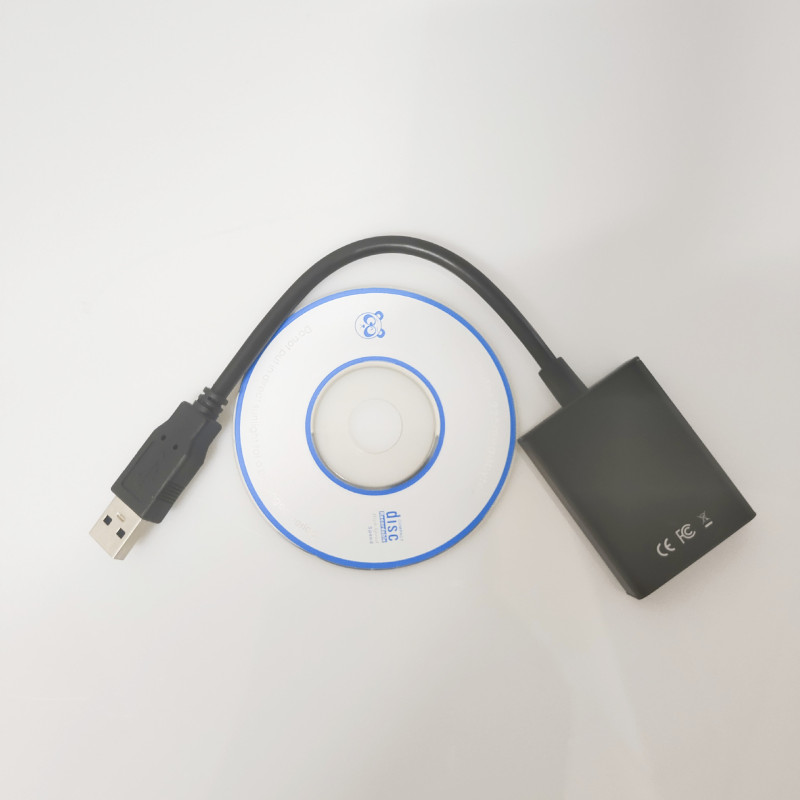 クロスボーダーusb to hdmiドライブレスビデオ出力オーディオコネクタ2.0/3.0 hdmiアダプタ|undefined