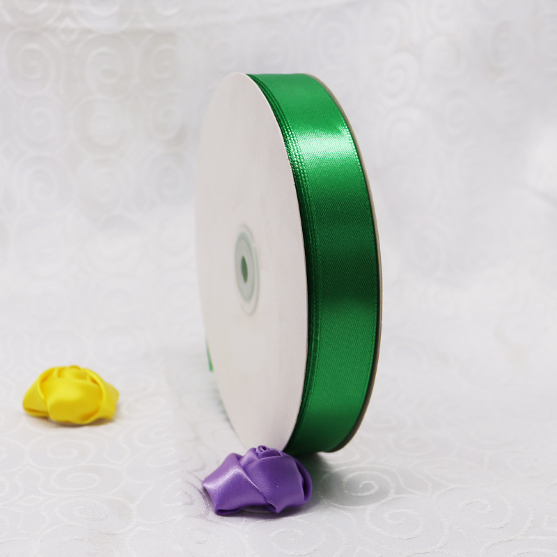  Cinta de raso 2 cm, rollo para decoración, envoltura de regalos, repostería y bodas
