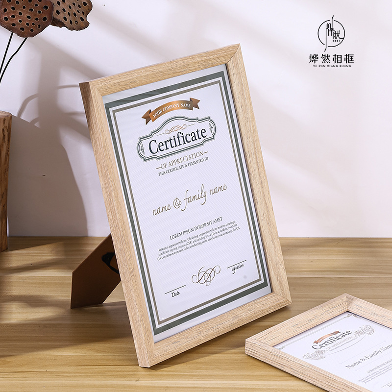 Certificate certificate mounting frame 5 inch 6 inch 7 inch 8 inch 10 inch a4 photo frame empty frame table a3 business license display frame Certificate certificate mounting frame 5 inch 6 inch 7 inch 8 inch 10 inch a4 photo frame empty frame table a3 business license display frame