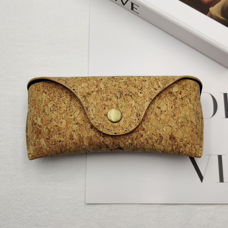 New Wooden Scrap Glasses Case Glasses Bag Contains Flocking Oil Edge Sunglasses Sunglasses Storage Box Wholesale