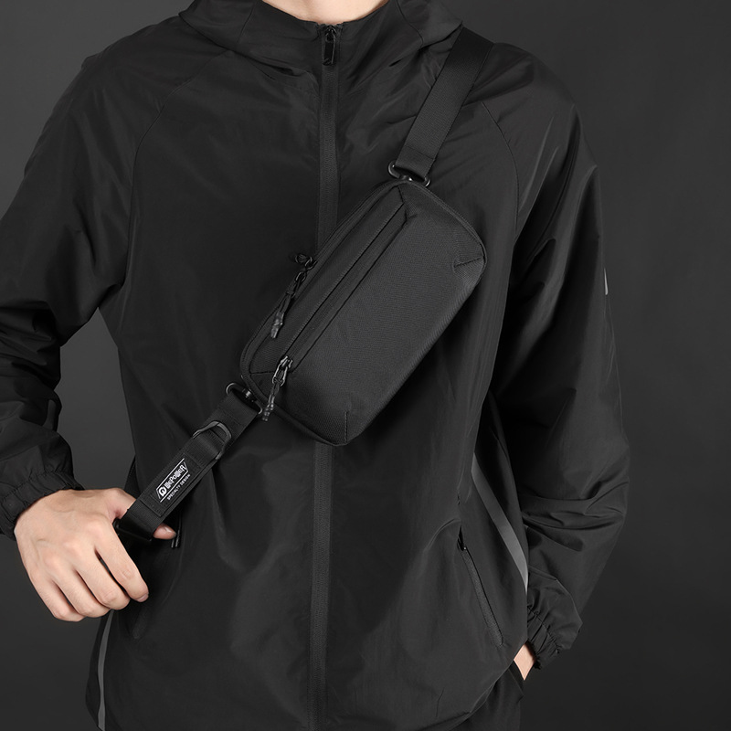 WEPOWER nuevo bolso táctico multifuncional, bolso de pecho de nylon impermeable al aire libre, moda casual de hombro