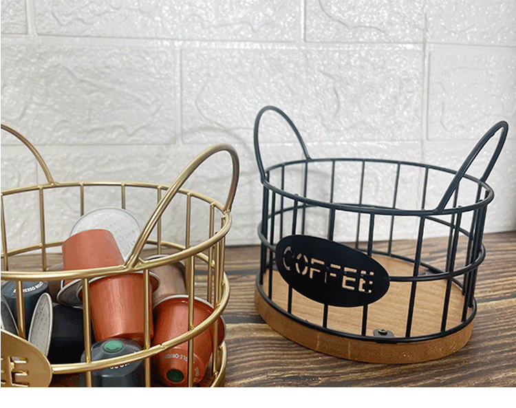 630g Weight Coffee Basket Kitchen and drinking utensils Coffee Basket Event & Party Supplies Coffee Basket Storage & Cleaning Casual Classical Solid Color Iron Coffee Basket