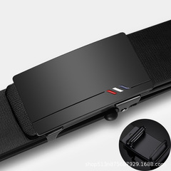 真皮皮帶男士升級版自動扣腰帶耐磨帶身潮百搭跨境男士經典褲腰帶