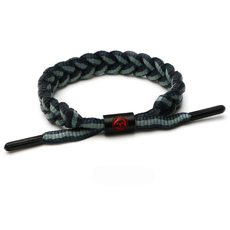 Factory-direct anime ninja-themed bracelet, handwoven wristband, daily-style accessory for students, jewelry item.