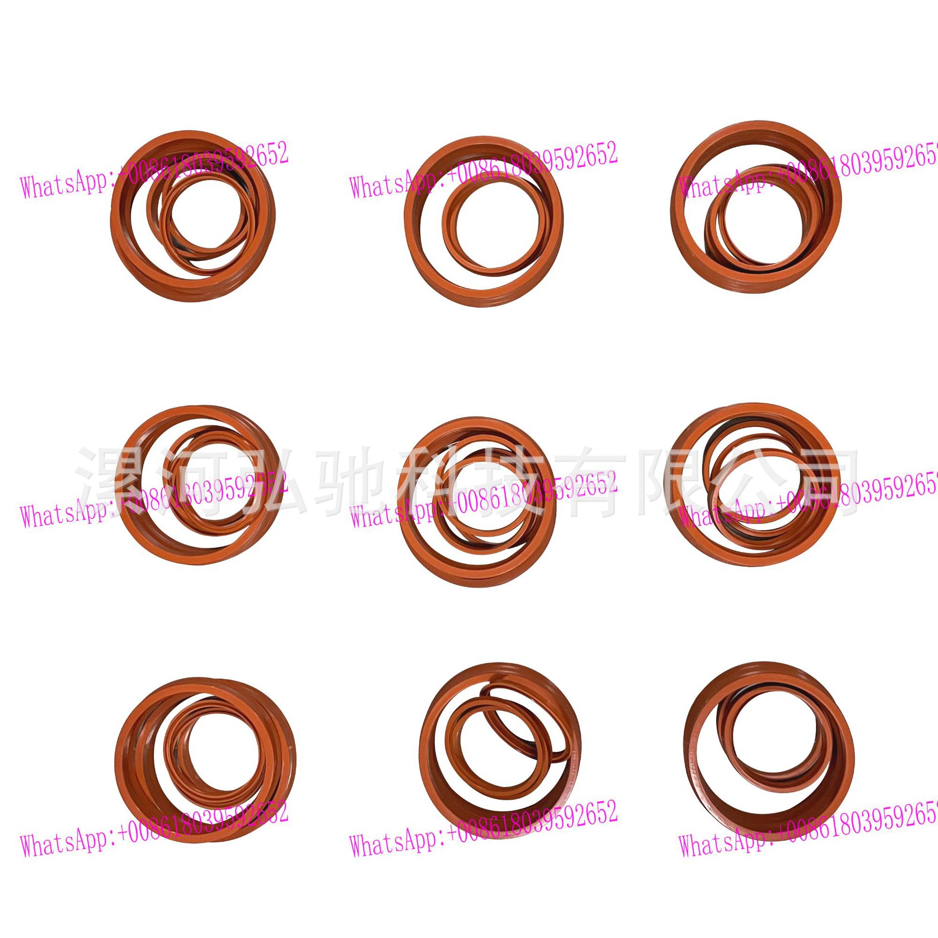 供应氟胶UN/UHS/UNS U型活塞活塞杆通用密封圈液压油封