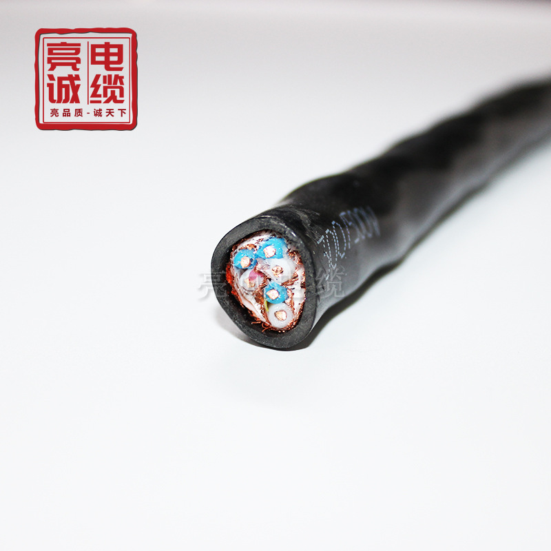 亮诚电缆ZR--DJYPVRP软铜对绞聚乙烯绝缘铜线编织分屏蔽及总屏蔽