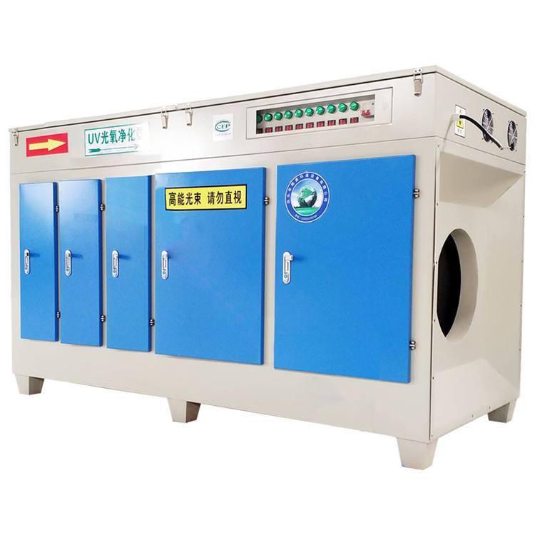 Purificador de fotooxígeno UV para eliminación de olores de gases residuales Equipo catalítico de alta eficiencia de depósito de seguridad ambiental