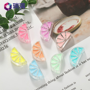 �S��ֱ��DIY�ֹ�����15*27mm���Ͱ뙎��Ƭɢ�鴮�遆�����Ʒ���