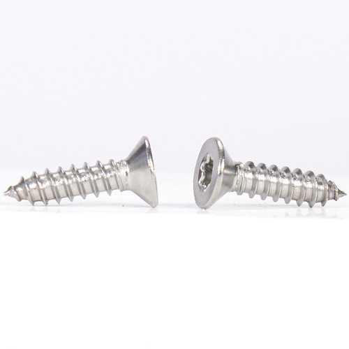 Wholesale 304 stainless steel flat head self-tapping screws M2/M3/M4/M5 countersunk head self-tapping screws