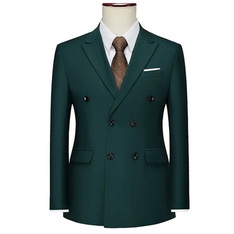 2025 Kostuum voor mannen Nieuwe stijl Persoonlijkheid Trendy mode Host Outfit Ceremoniemeester Formele jurk Prestatiepak Blazer_voghion.com