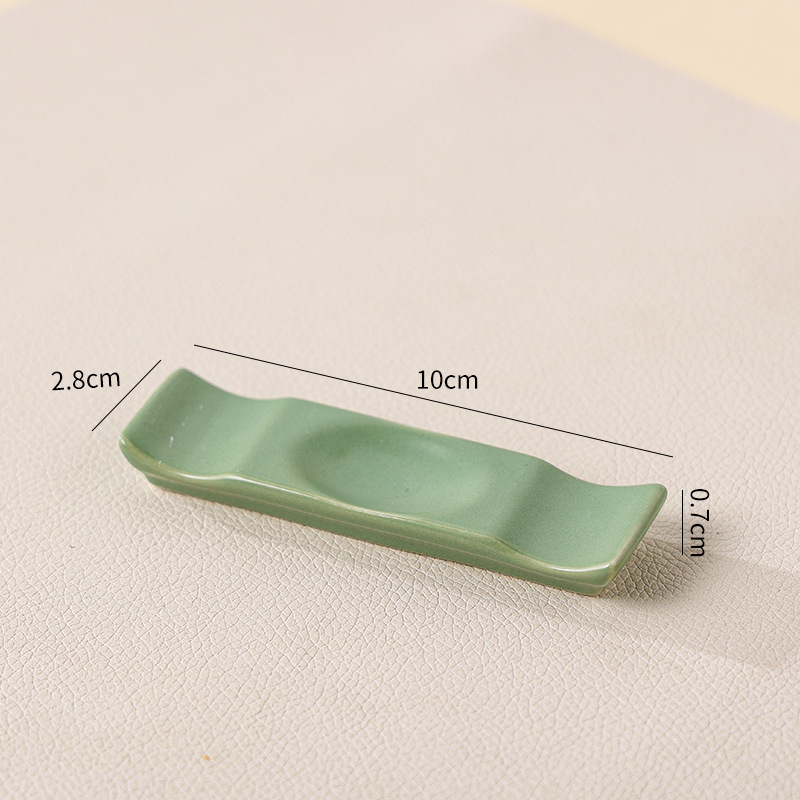 クリーム風置物食器セラミック箸立て多目的箸立て箸枕箸立てスプーンスプーンホルダー公箸立てスプーン|undefined