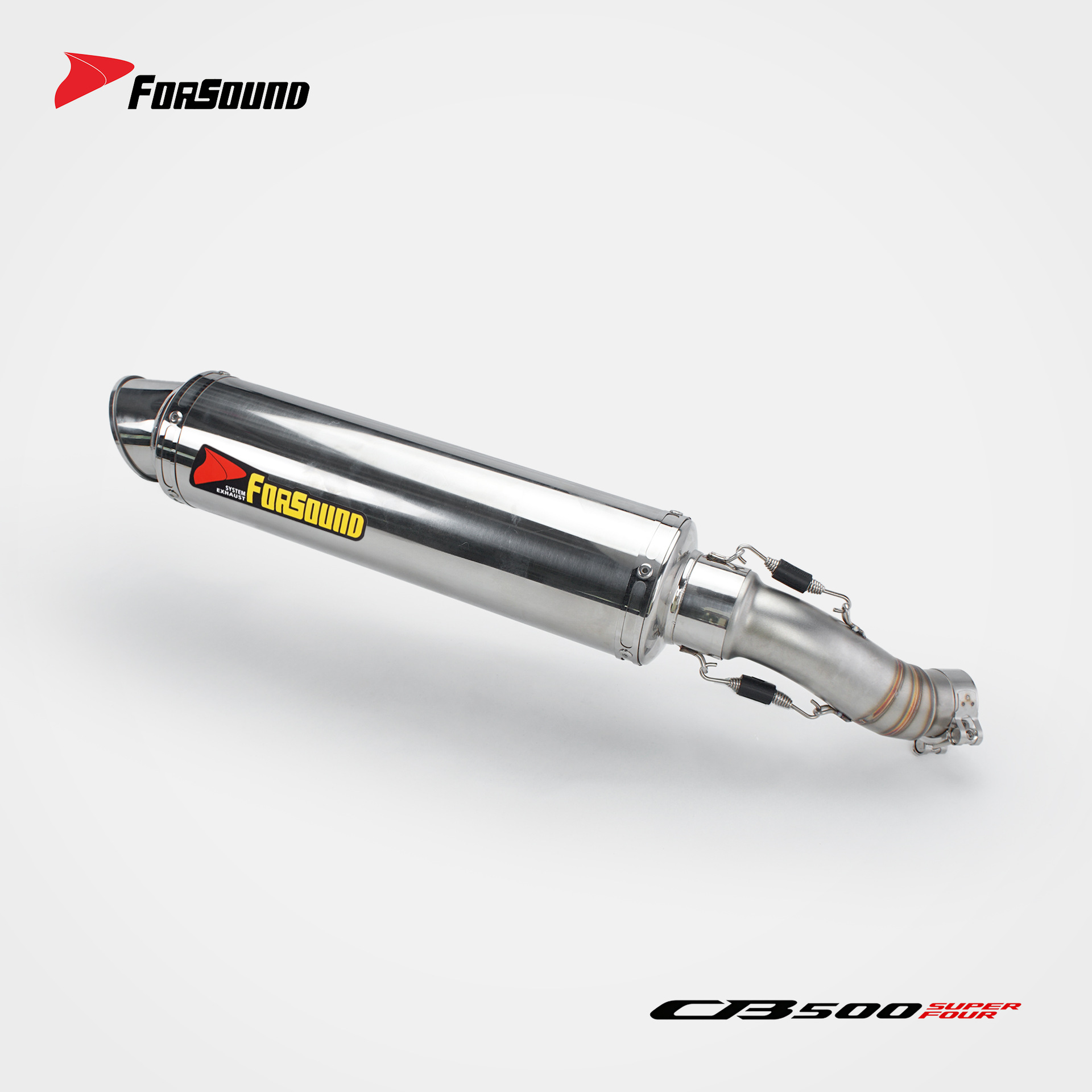 Suitable for HONDA CB500SF modified mid-tail section stainless steel motorcycle exhaust pipe