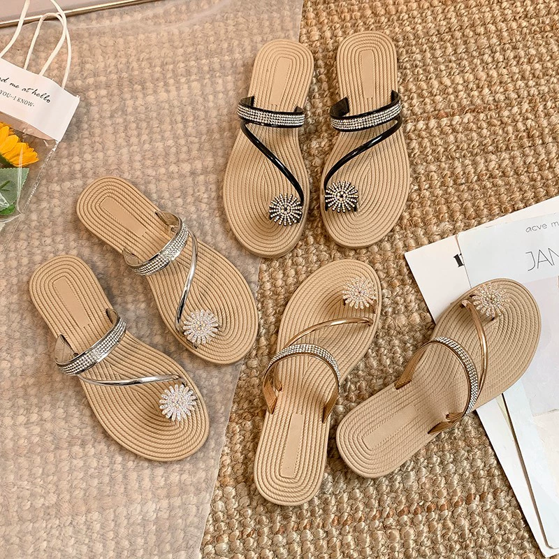 Slide, slippers, footwear, beach sandals, plus size, wish, European style