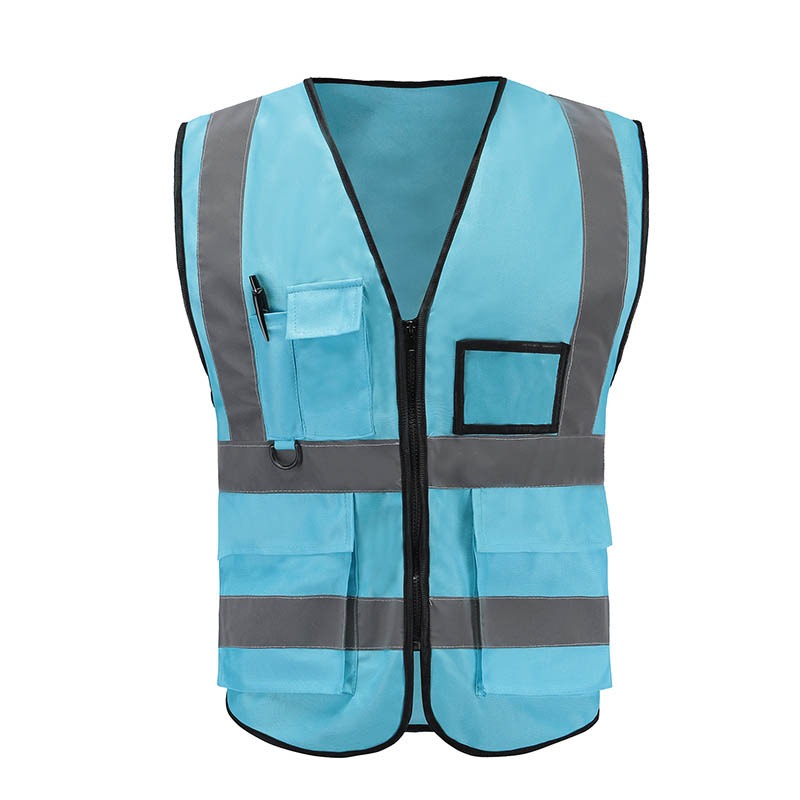 Trajes reflectantes chaleco de seguridad construcción de ingeniería de chaleco de impresión personalizada tráfico nocturno ropa de trabajo reflectante exterior