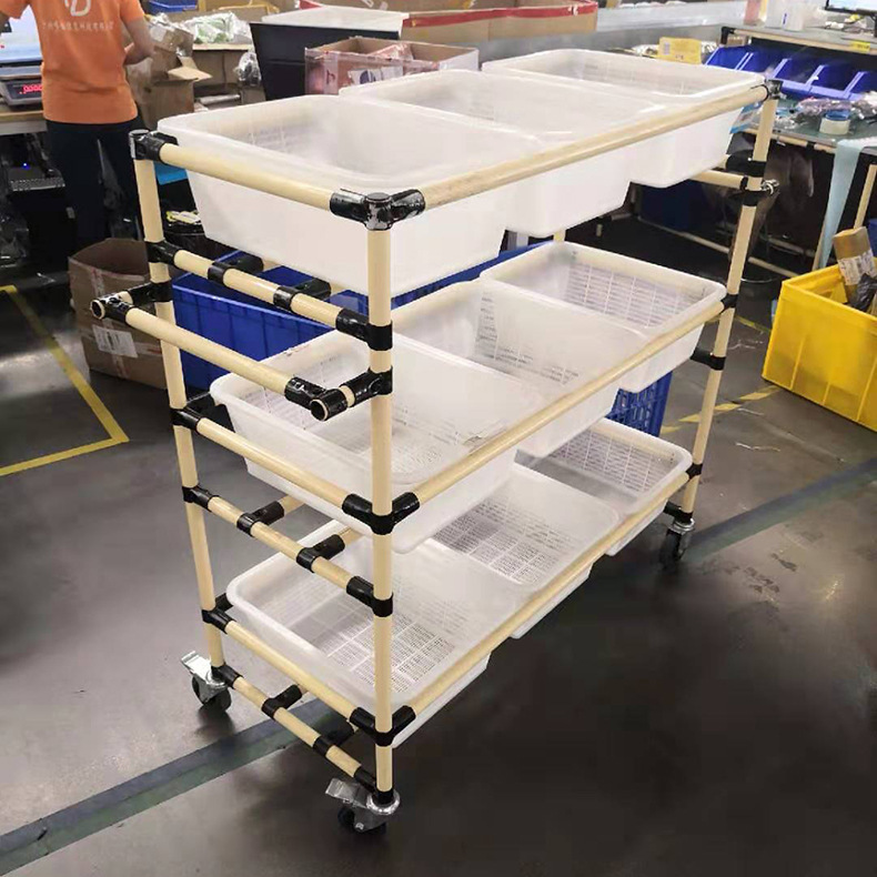 电商拣货车快递分拣车仓储多层仓库捡货配货