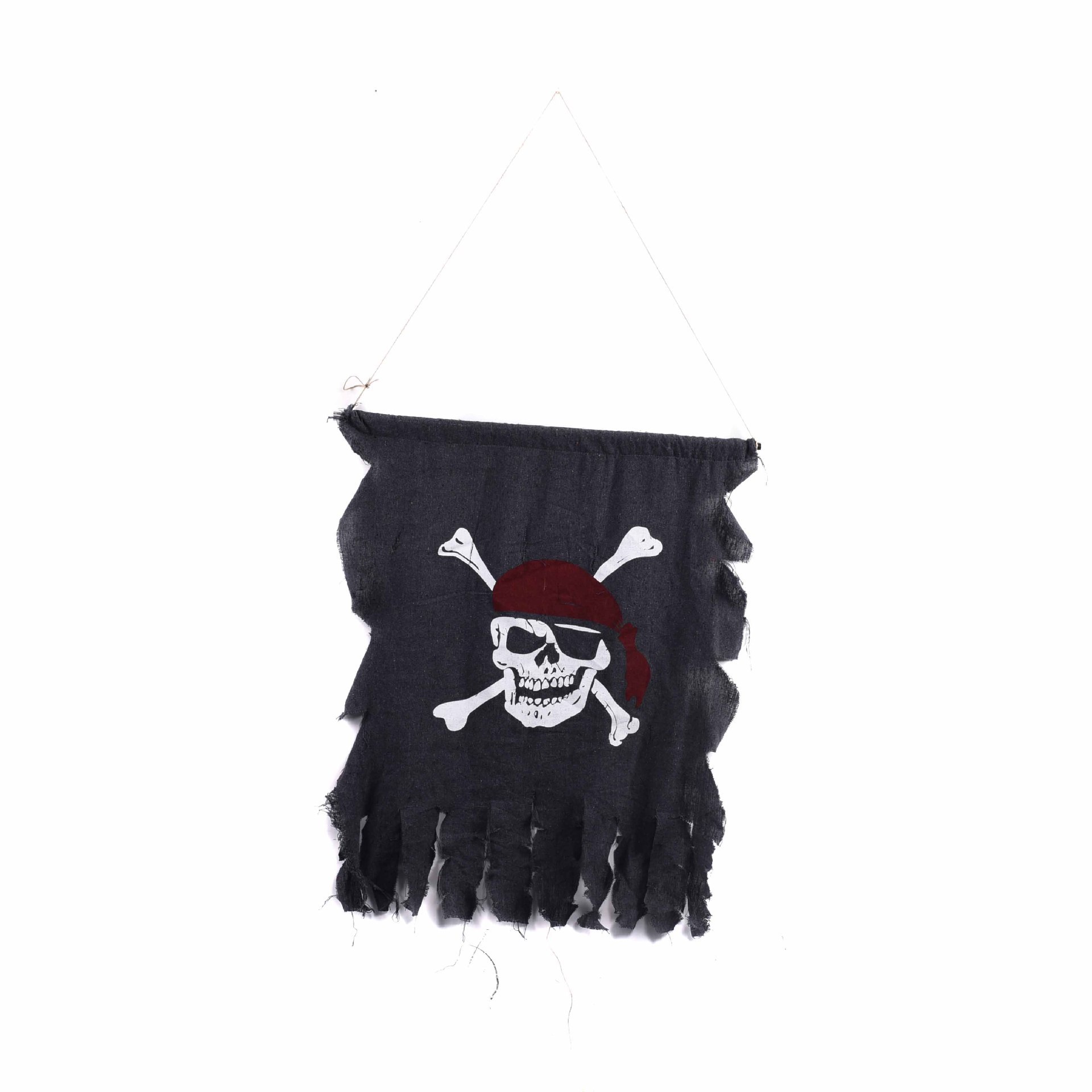 Bandera pirata de Halloween Decoración de la fiesta de Halloween Decoración de la escena Bandera pirata de gran tamaño Bandera colgante Pirata Esqueleto Bandera