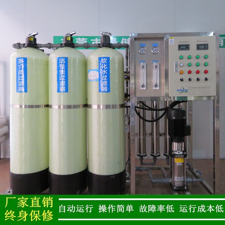 供应RO反渗透净水设备/反渗透膜过滤装置/1t/h逆渗透RO膜纯水机