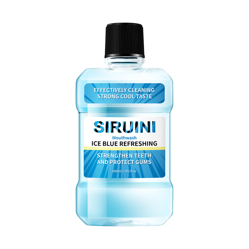SIRUINIクロスボーダーミント嗽100ml瓶入り英語版清潔歯口腔ケア含嗽液|undefined