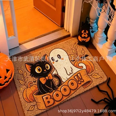 Outdoor Entrance Shoe Changing Area, Imitation | Avtomobil döşəmə paspasları - zx-halloween-spooky16-4060halloween-decorative-wire-ring