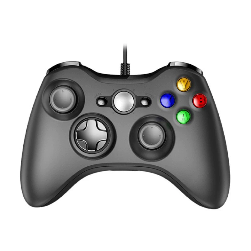 Проводной геймпад XBOX360, USB-интерфейс, совместим с ПК