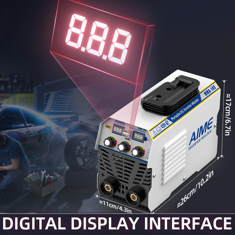 AIMEMMA110v美规电焊机套装便携式工业直流小型家用手工焊机弧焊