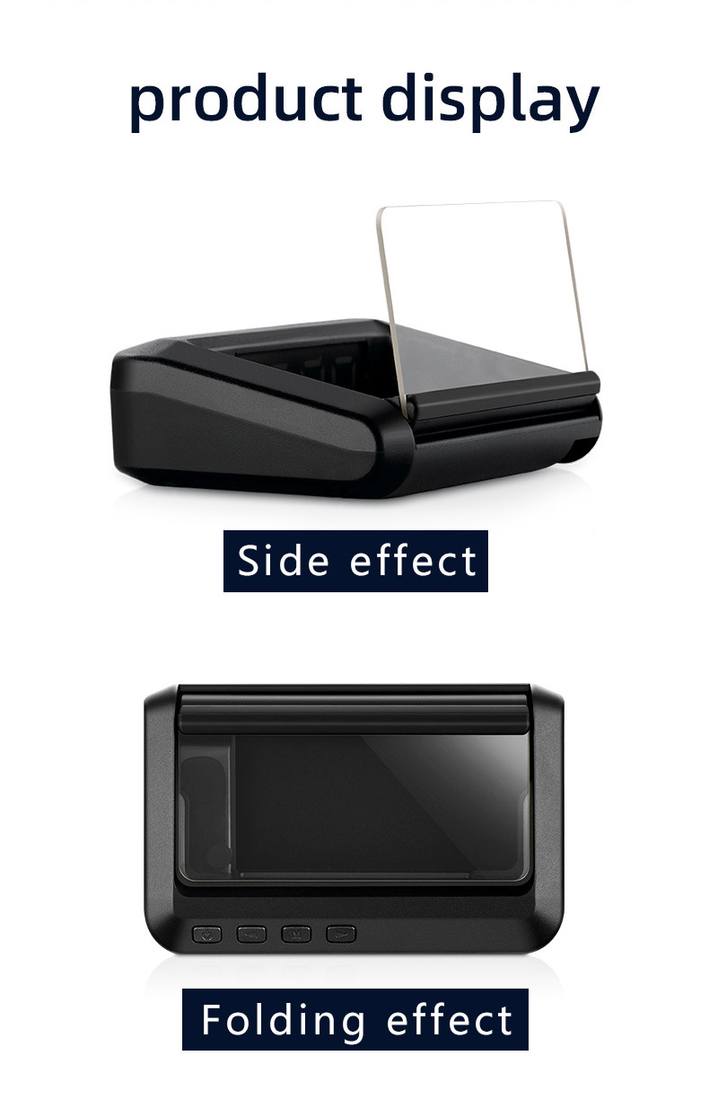Car Head-Up Display Hd Multi-Function Vehicle-Mounted Hud Speedometer Projector Obd2 Head-Up Display