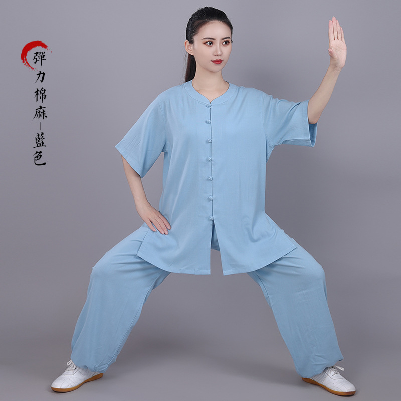 Blue-low collar small round buckle