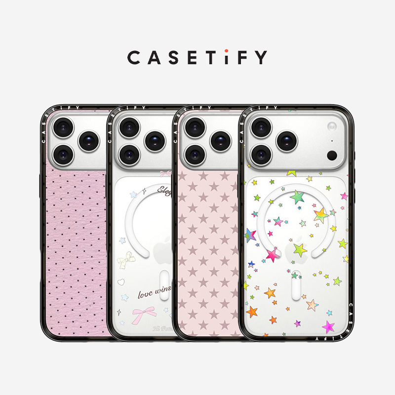New Colorful Lucky Star/Pink Star Case Suitable for Apple Iphone17Promax/17Pro/16Pr