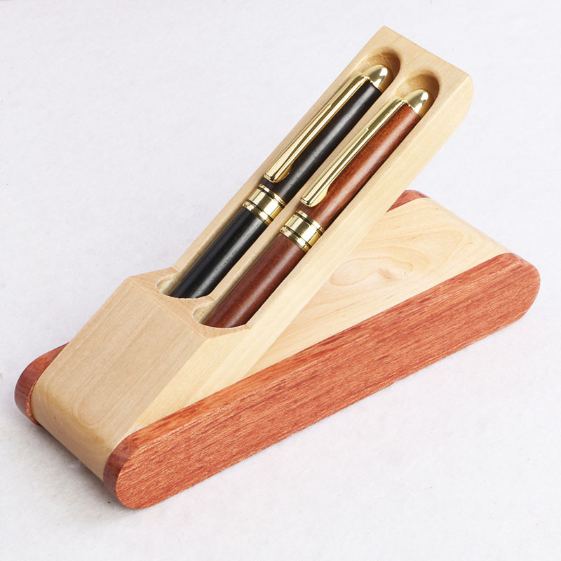 Solid Wood Pen Fountain Pen Gift Set Wooden Pen Wooden Ballpoint Pen Calligraphy Graduation Gift Signature Pen Gift Box Engraving