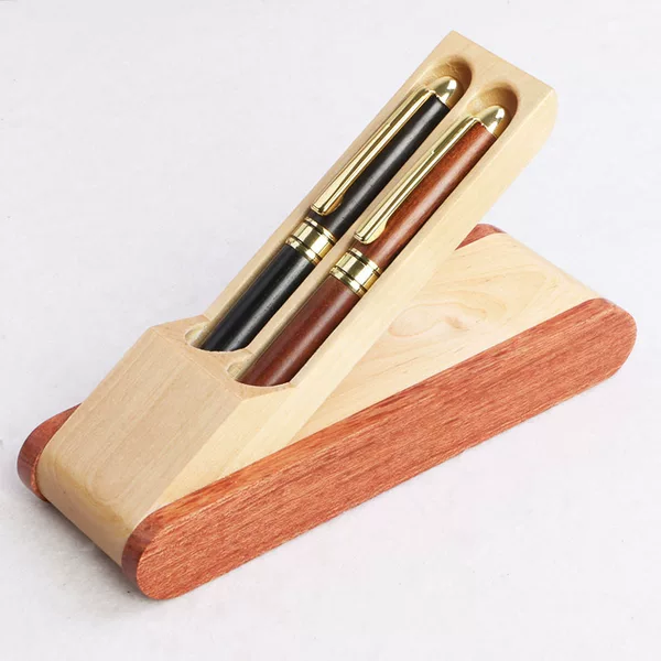 Solid Wood Pen Fountain Pen Gift Set Wooden Pen Wooden Ballpoint Pen Calligraphy Graduation Gift Signature Pen Gift Box Engraving