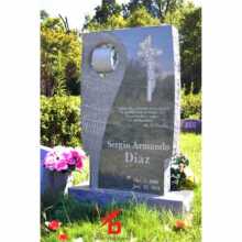 惠安石雕工厂直销欧式简约墓碑，纪念碑户外摆件拼色墓碑户外装饰