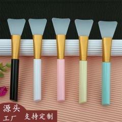 Source factory silicone mask brush soft head silicone beauty brush facial mud mask adjustment stick DIY beauty tool