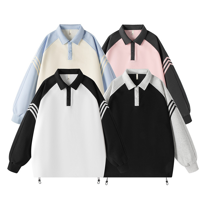 Cross-Border Wholesale New Spring and Autumn Men's and Women's Super Popular Casual Men's Trendy Sweatshirts White Pink Black Cross-Border Wholesale New Spring and Autumn Men's and Women's Super Popular Casual Men's Trendy Sweatshirts White Pink Black