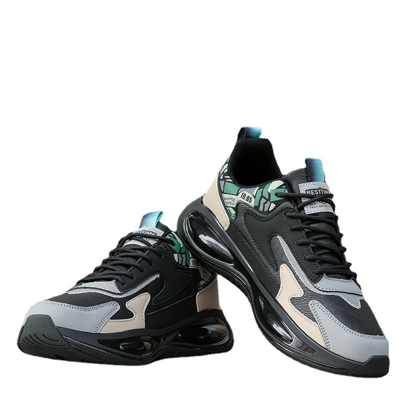 Nuevos zapatos de hombre zapatos deportivos de cuero hombre impermeable zapatos deportivos casuales suaves ligeros tendencia transfronteriza