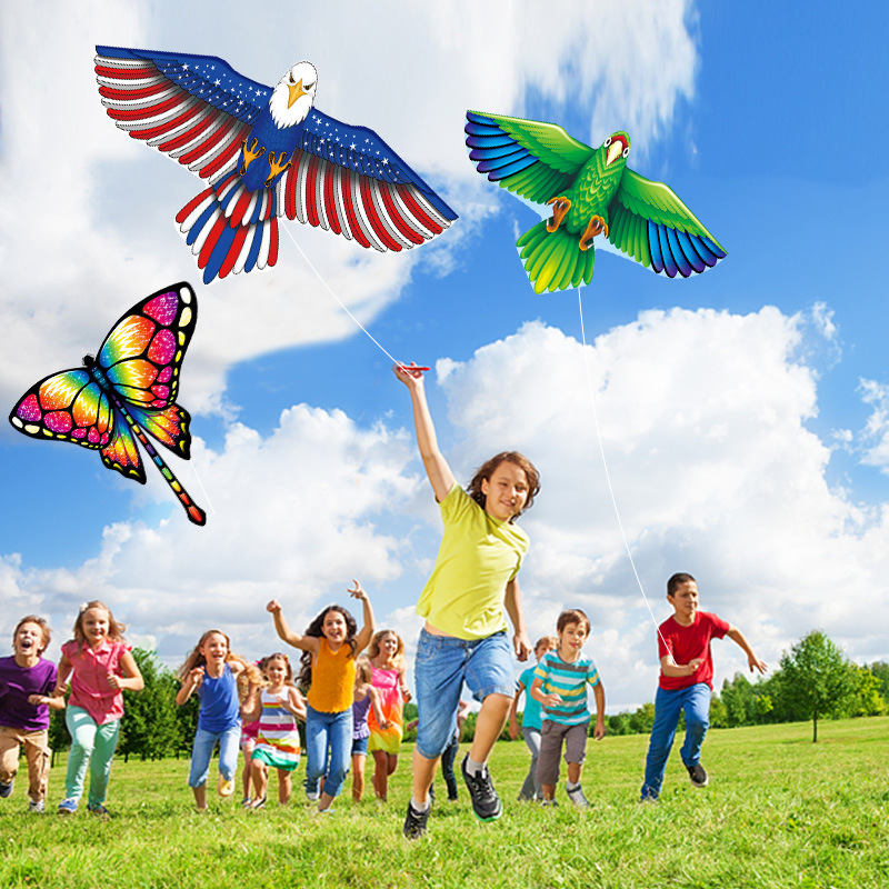 kite with butterfly
