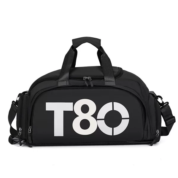 New cross-border sports and fitness backpack with dry and wet separation, unisex travel bag, stylish and versatile, with separate shoe compartment