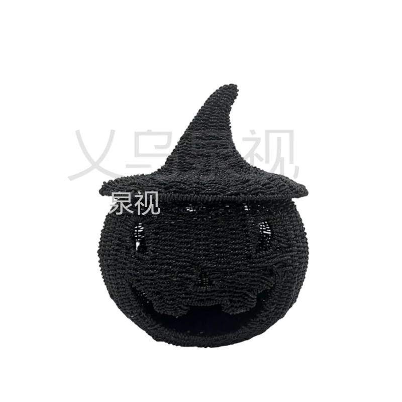 Hand Knit Pumpkin: Witchlight Keeper|undefined