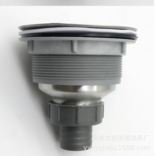 Long Tooth Kitchen Stainless Steel Single and Double Sink Drainage Head Basket Drain Accessories Vegetable Basin Anti-Clogging Basket Strainer 