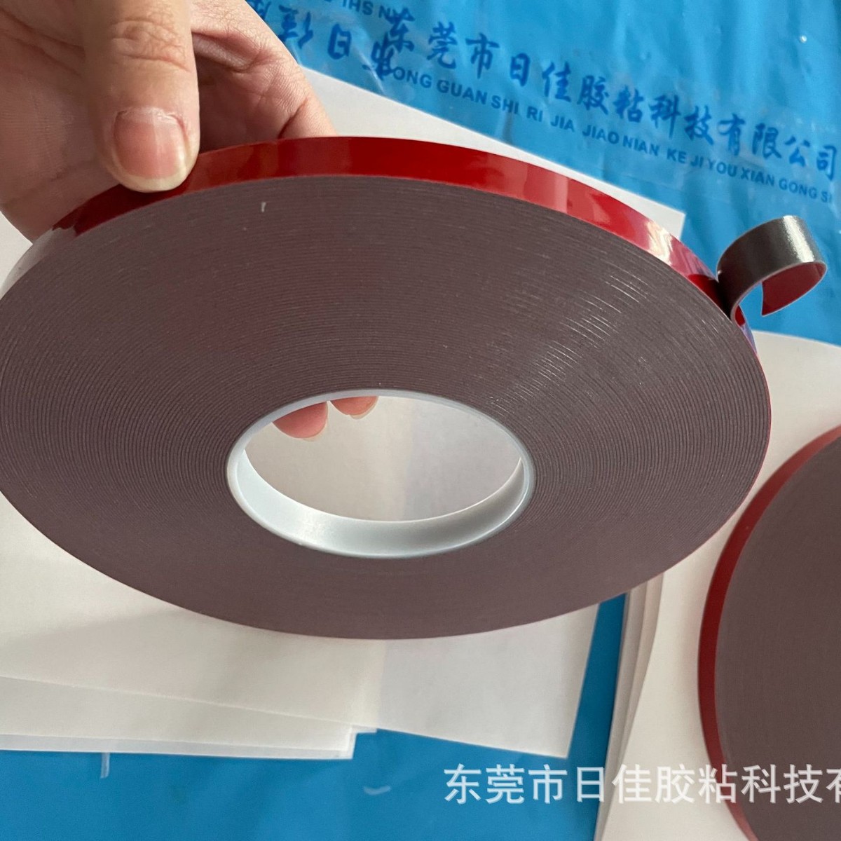 汽车泡棉双面胶压克力泡棉胶高粘度车载车用抗震防震条