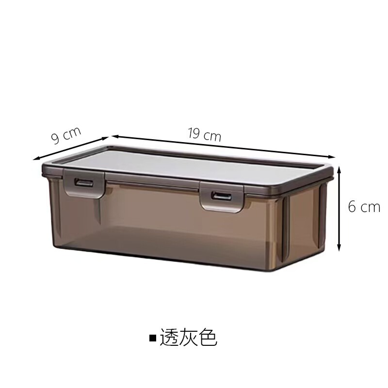 批发家用多功能透明塑料证件a4收纳盒 卡包户口本整理资料文件盒|undefined