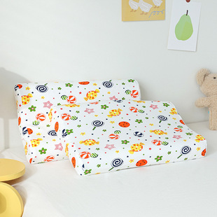 Children's latex pillow baby 2-3-6-7-10 years old children over four seasons general primary school children kindergarten pillow