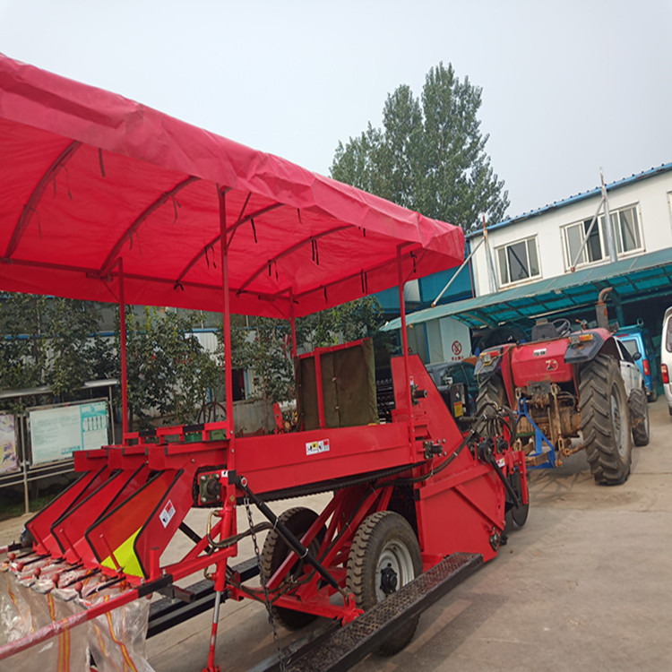 土豆红薯联合挖掘机收获机 人工分拣分级自动装袋联合收获机wzj