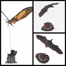 2019哥斯拉 7寸 Mothra 魔斯拉 拉顿 怪兽之王 模型摆件 盒装手办