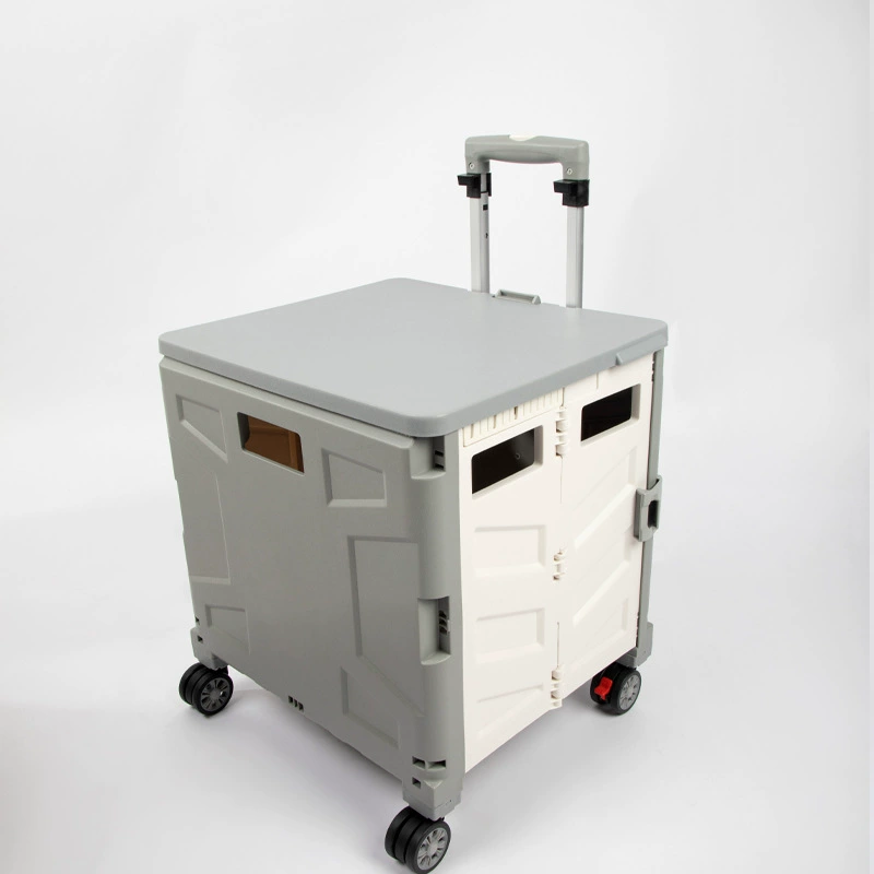 (Cross-border trading), folding shopping cart, suitcase on four wheels, handheld trailer