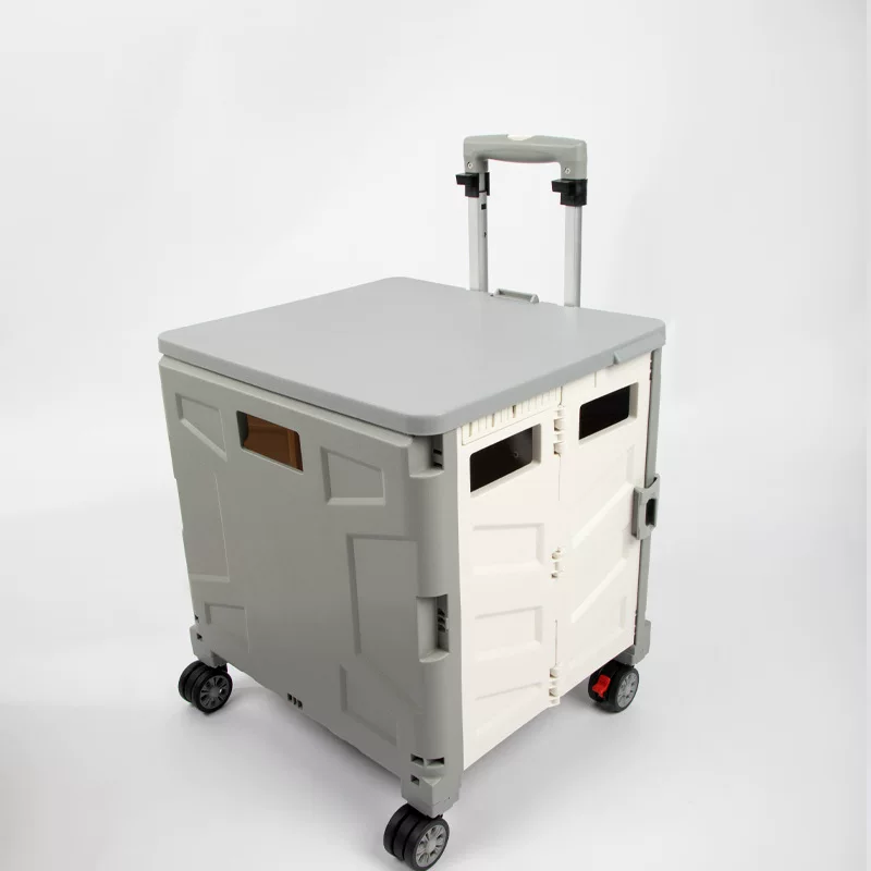 (Cross-border trading), folding shopping cart, suitcase on four wheels, handheld trailer