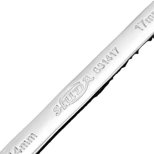 Factory price supply of auto repair grade mirror fully polished chrome plated carbon steel forged metric plum blossom opening dual purpose wrench