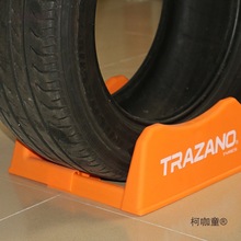 汽车轮胎摆放货架底座4s店汽配汽修展会塑料可伸缩轮胎展示麦太保